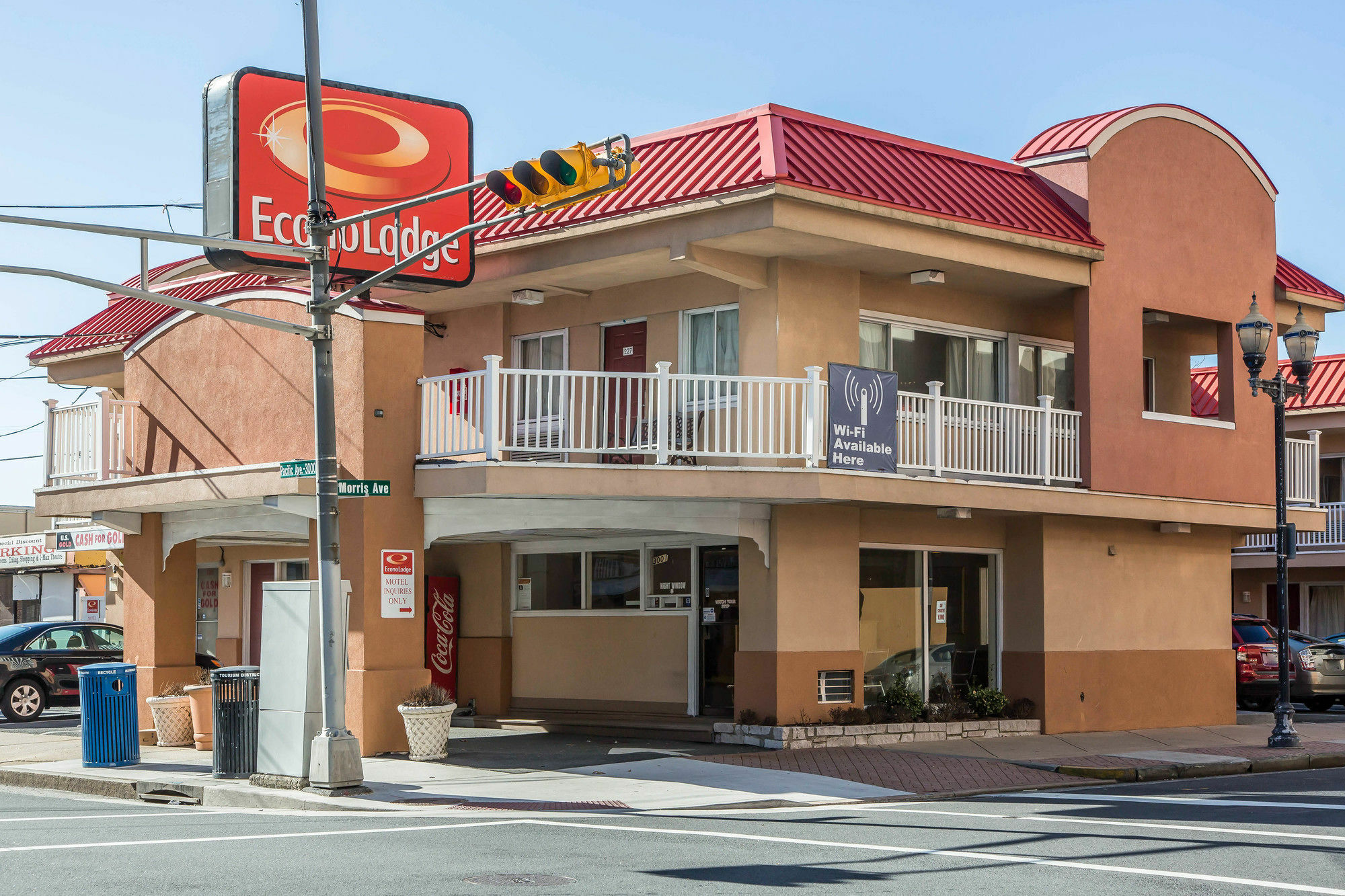 Econo Lodge Beach And Boardwalk Atlantic City Eksteriør bilde